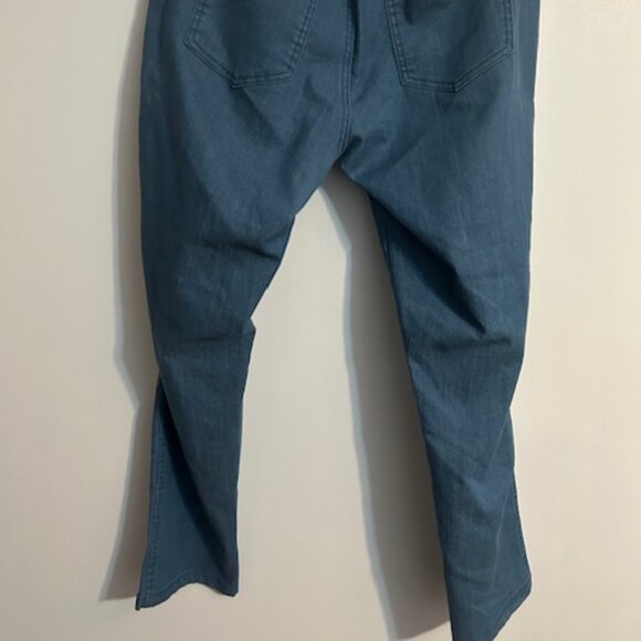 IMAN Slate Blue ankle pants, size L - Picture 2 of 4